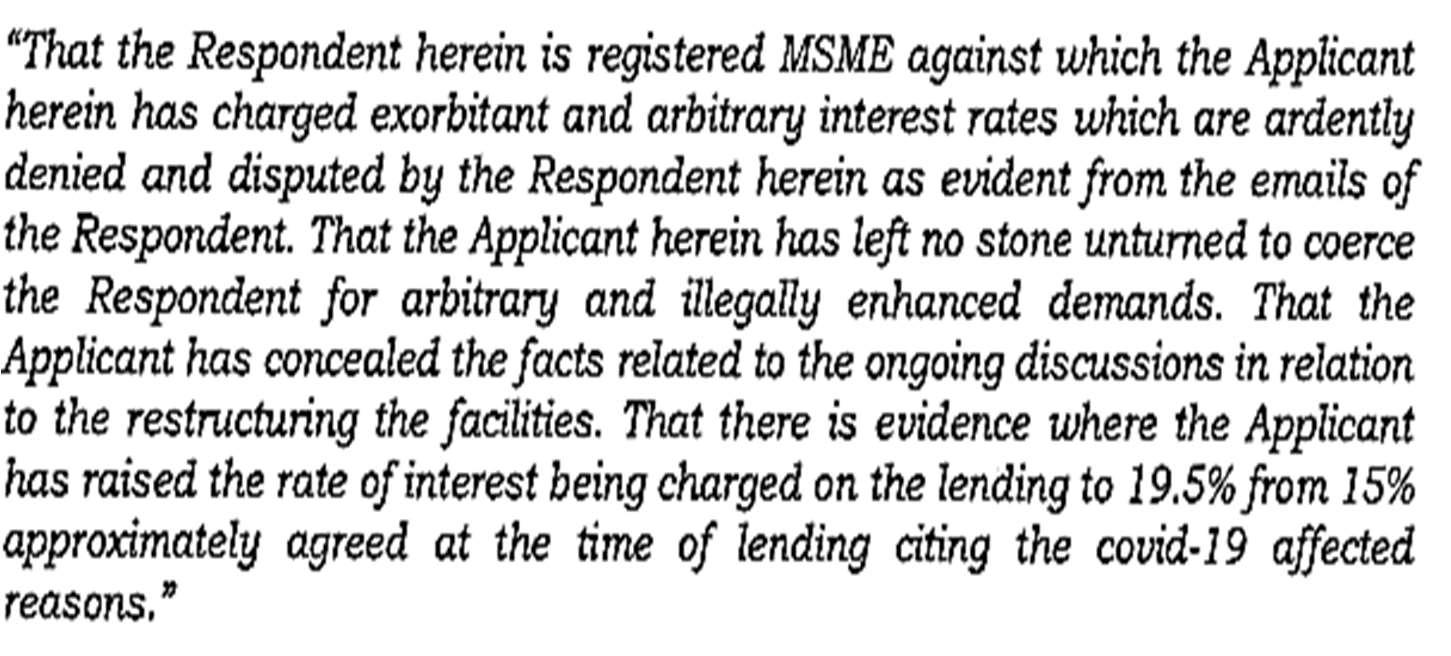 Exhibit reproduced from the original judgment