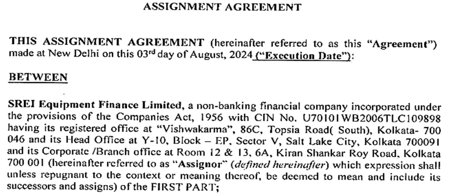 Exhibit reproduced from the original judgment