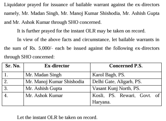 Exhibit reproduced from the original judgment