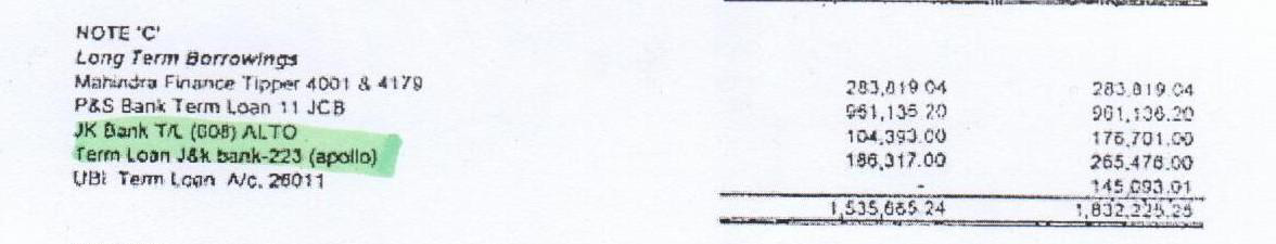 Exhibit reproduced from the original judgment