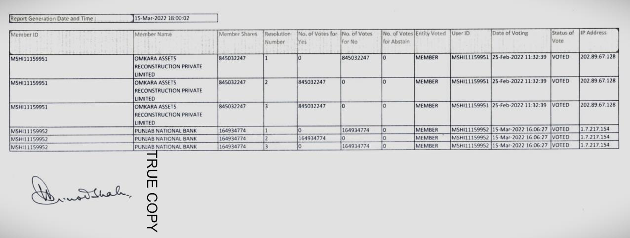 Exhibit reproduced from the original judgment