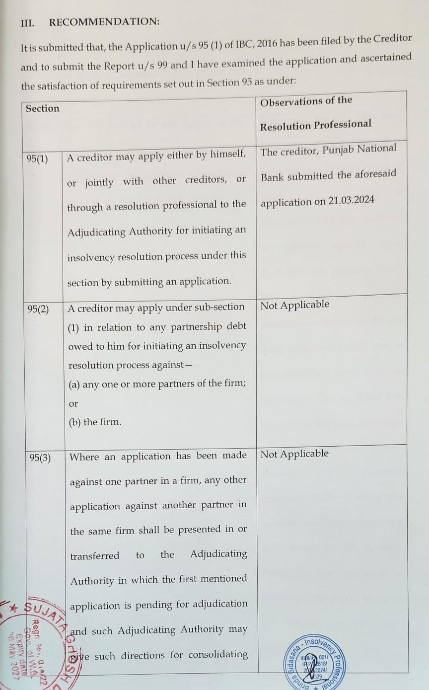 Exhibit reproduced from the original judgment