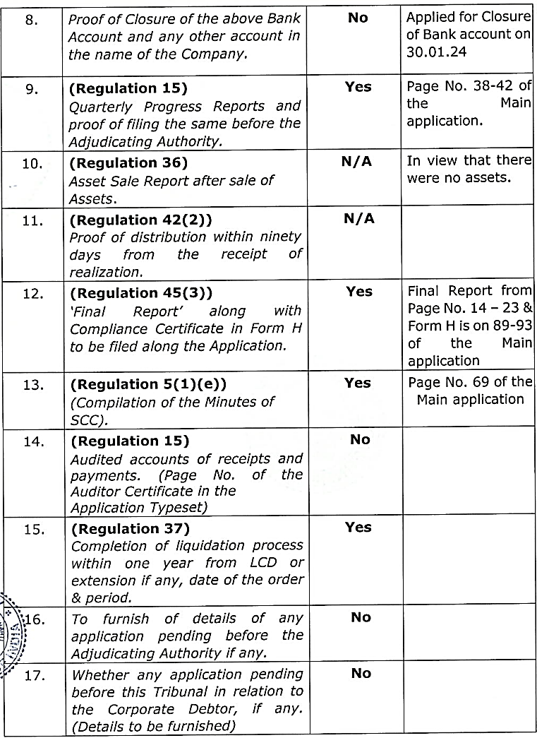 Exhibit reproduced from the original judgment