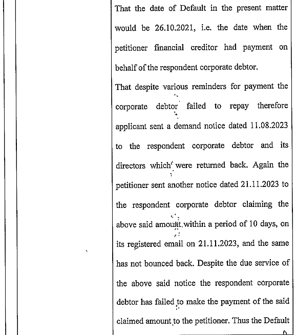 Exhibit reproduced from the original judgment