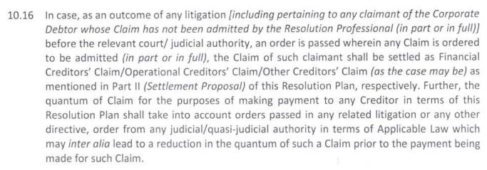 Exhibit reproduced from the original judgment