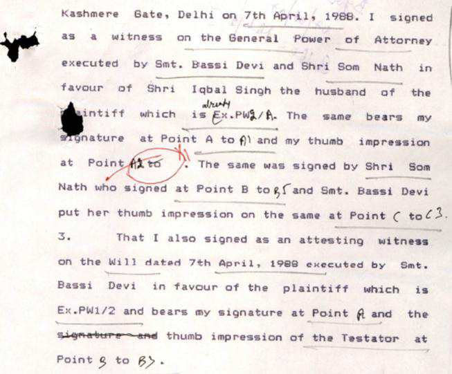 Exhibit reproduced from the original judgment