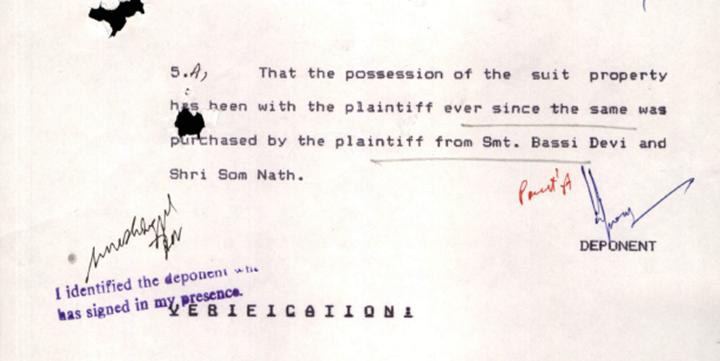 Exhibit reproduced from the original judgment