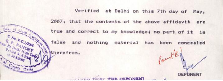 Exhibit reproduced from the original judgment