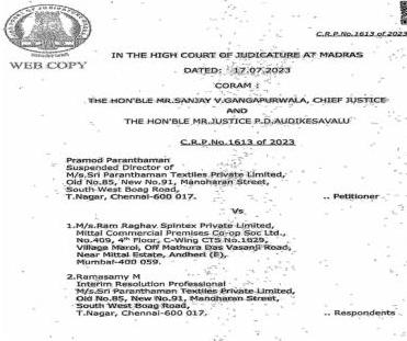 Exhibit reproduced from the original judgment