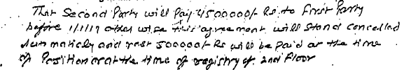 Exhibit reproduced from the original judgment