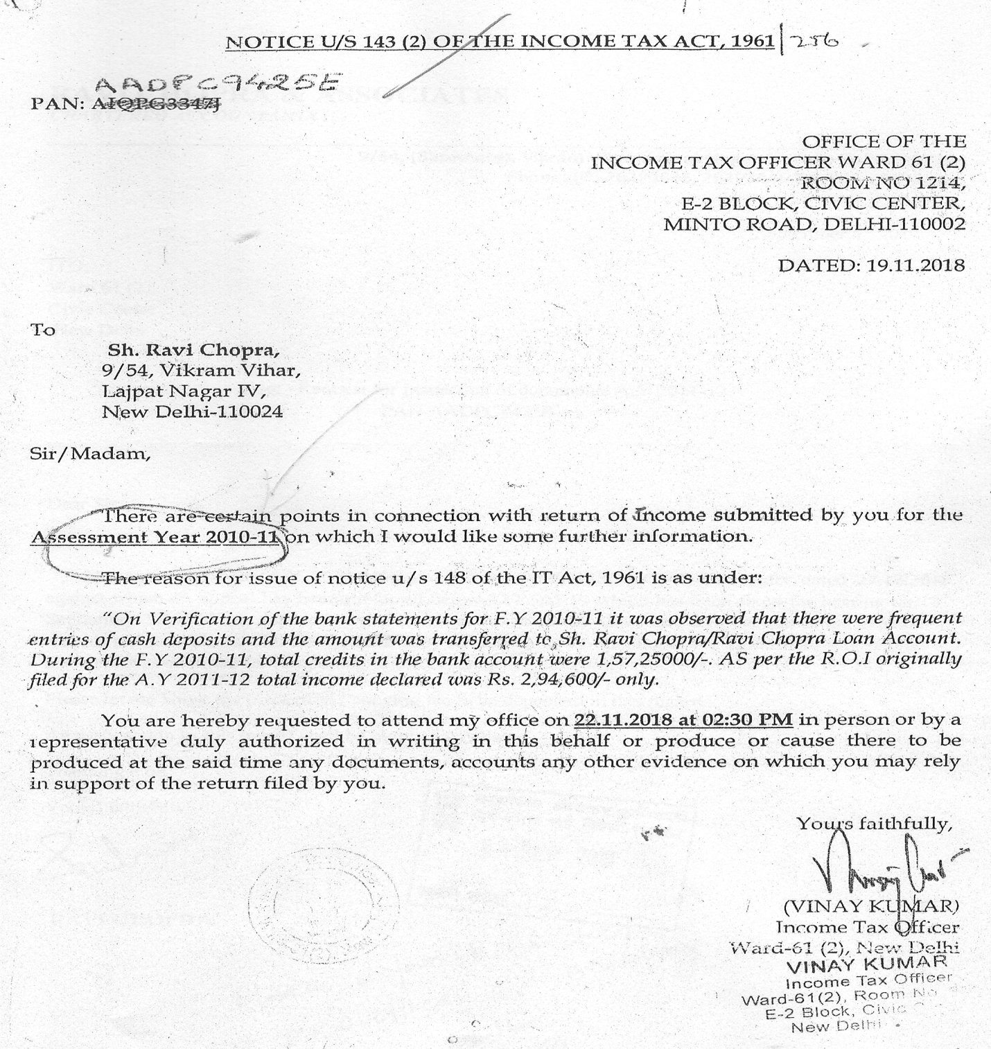 Exhibit reproduced from the original judgment
