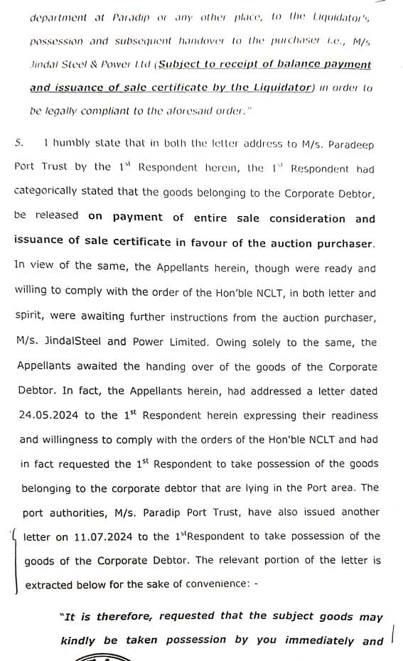 Exhibit reproduced from the original judgment