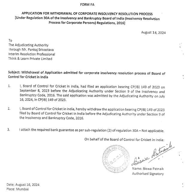 Exhibit reproduced from the original judgment