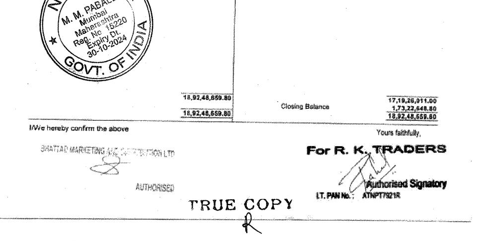 Exhibit reproduced from the original judgment