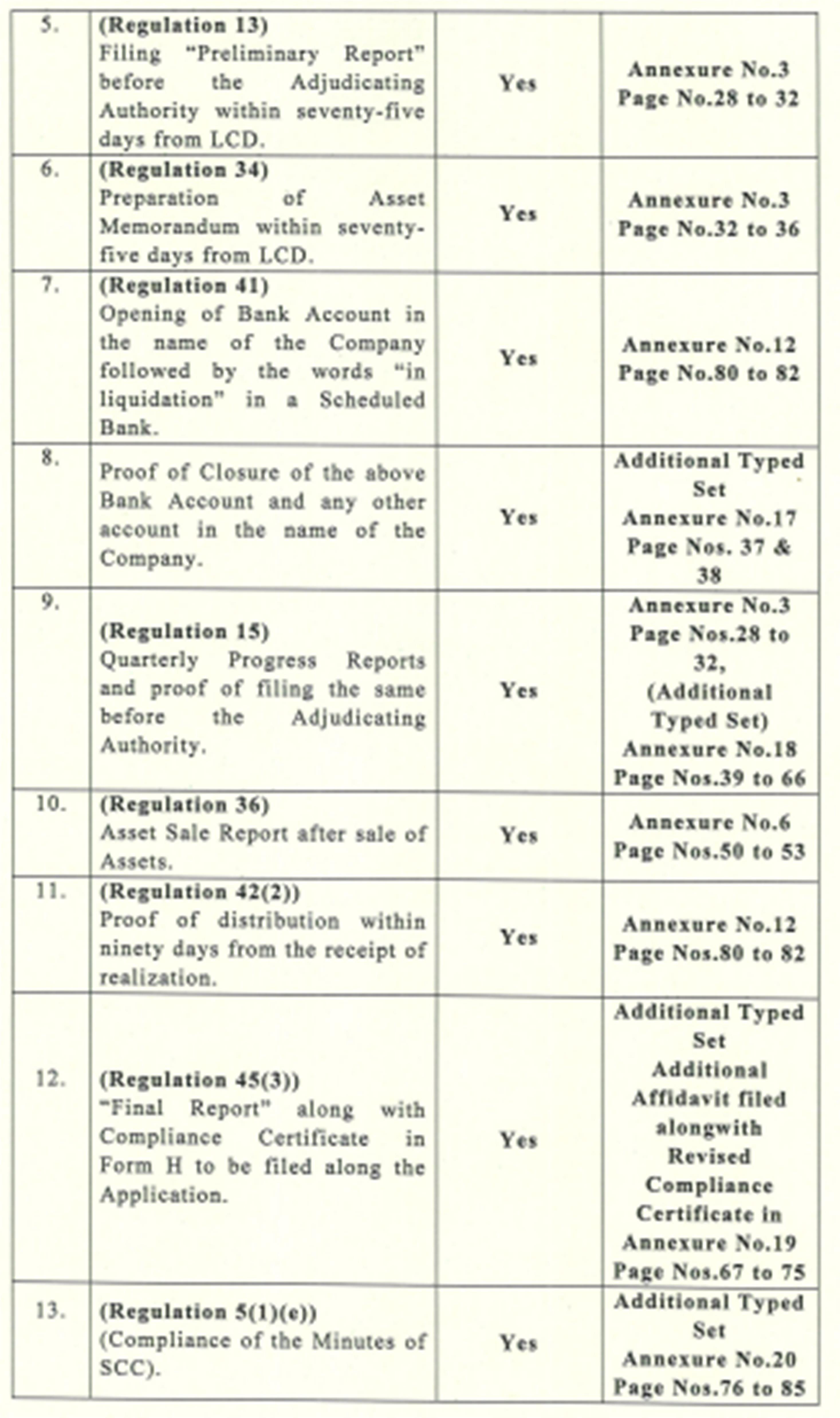 Exhibit reproduced from the original judgment