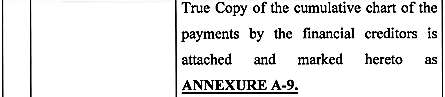 Exhibit reproduced from the original judgment