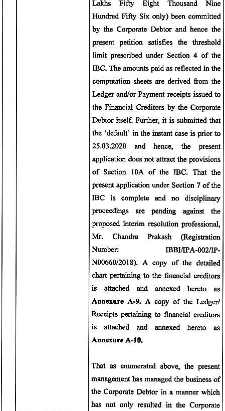 Exhibit reproduced from the original judgment