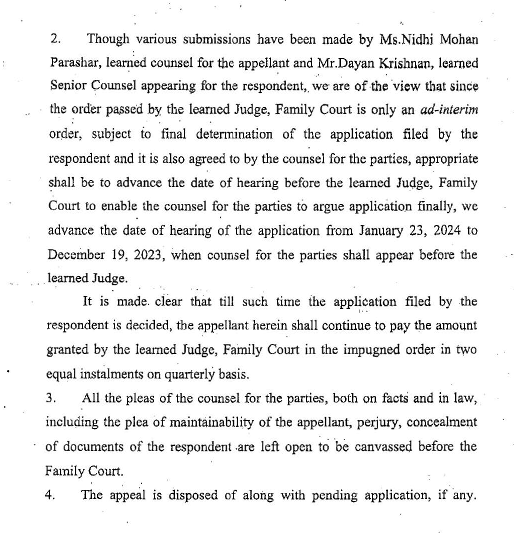 Exhibit reproduced from the original judgment