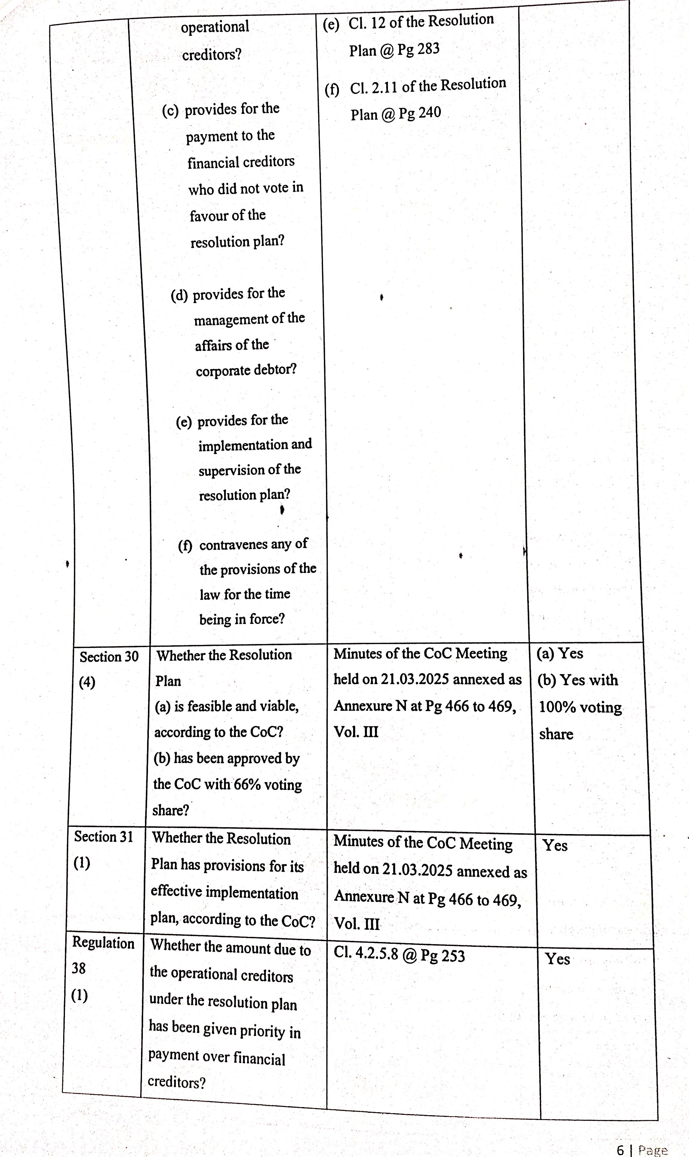 Exhibit reproduced from the original judgment
