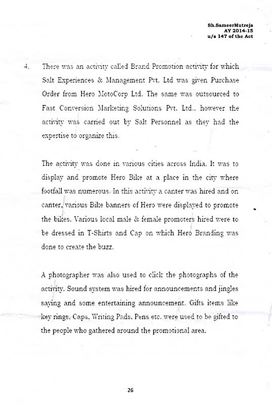Exhibit reproduced from the original judgment