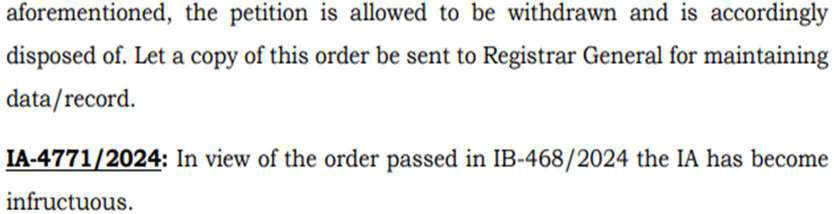 Exhibit reproduced from the original judgment