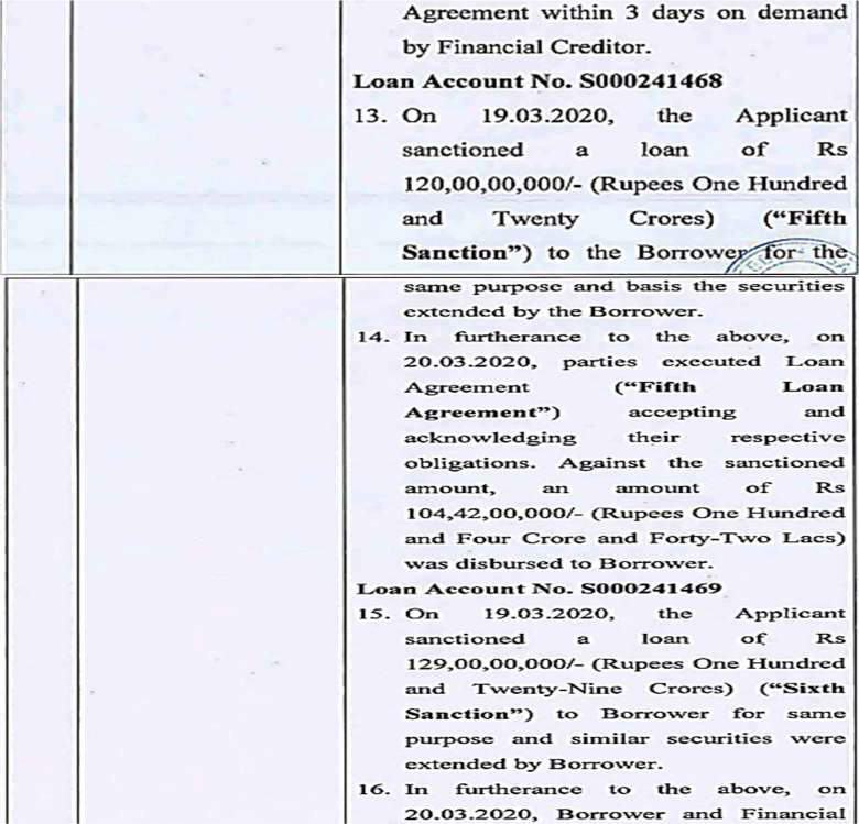 Exhibit reproduced from the original judgment