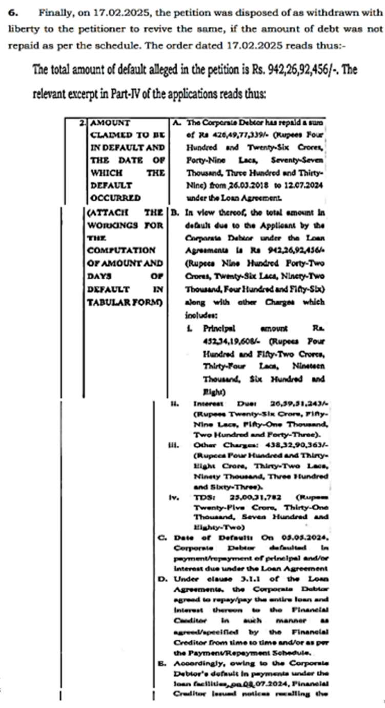Exhibit reproduced from the original judgment