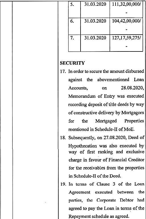 Exhibit reproduced from the original judgment