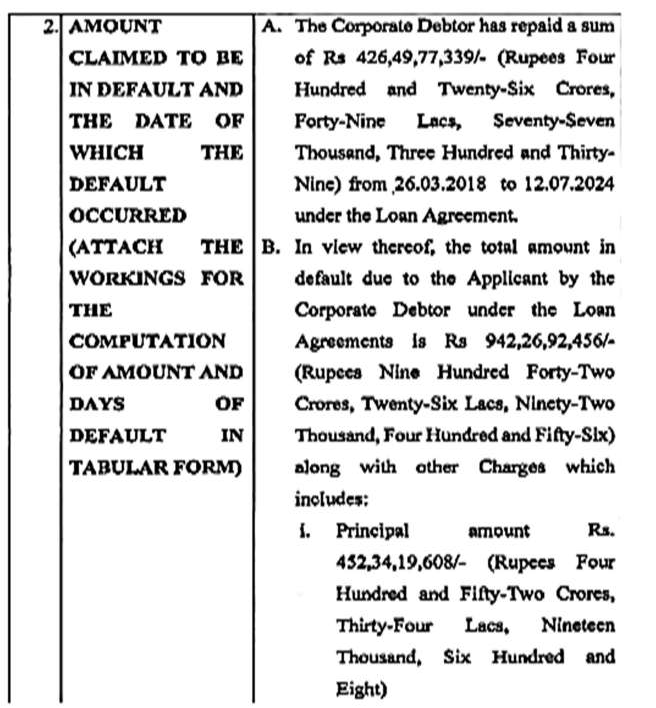 Exhibit reproduced from the original judgment