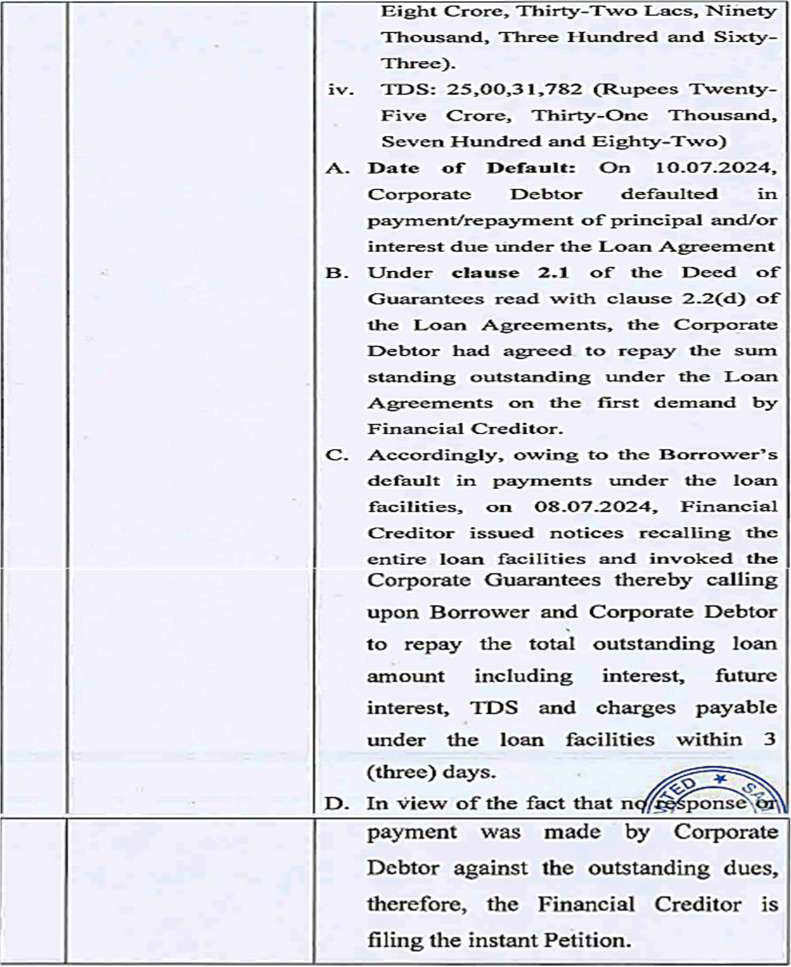 Exhibit reproduced from the original judgment