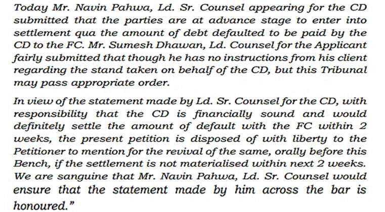 Exhibit reproduced from the original judgment