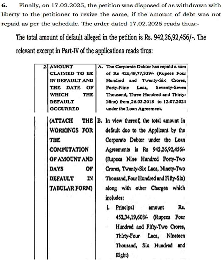 Exhibit reproduced from the original judgment