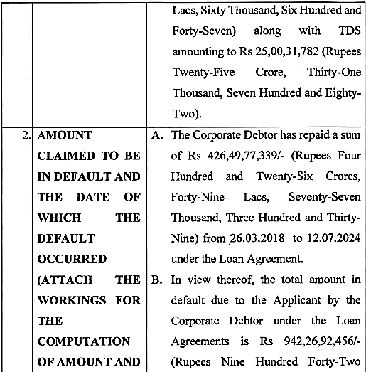 Exhibit reproduced from the original judgment