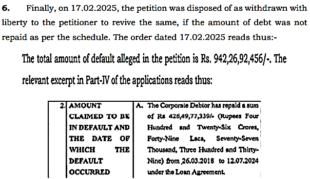 Exhibit reproduced from the original judgment