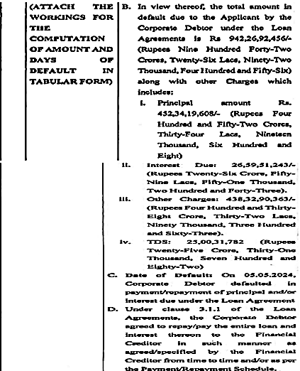 Exhibit reproduced from the original judgment