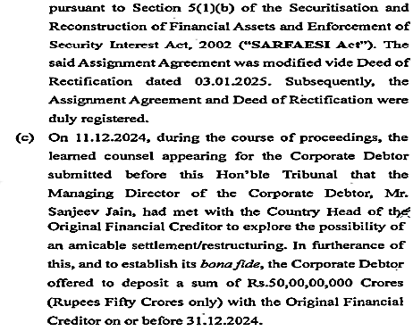 Exhibit reproduced from the original judgment