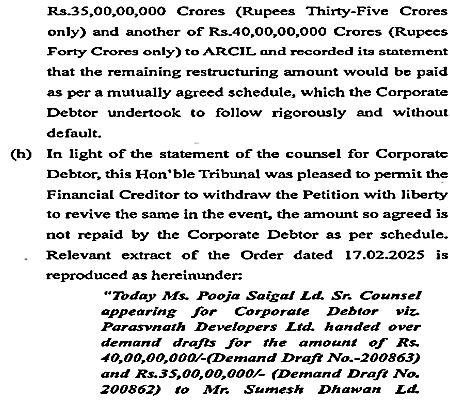 Exhibit reproduced from the original judgment