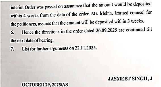 Exhibit reproduced from the original judgment