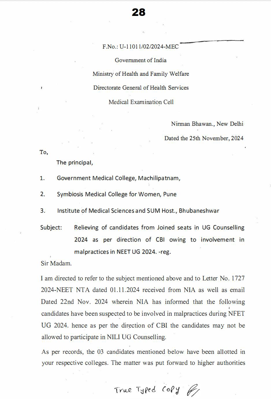 Exhibit reproduced from the original judgment