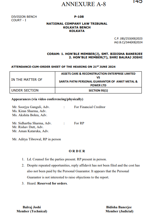 Exhibit reproduced from the original judgment