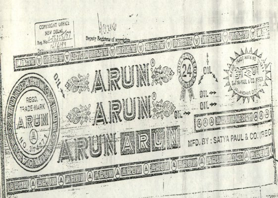 Exhibit reproduced from the original judgment