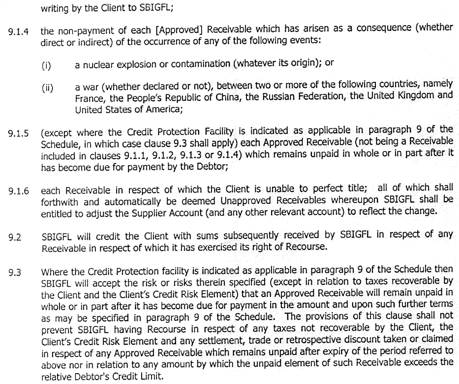 Exhibit reproduced from the original judgment
