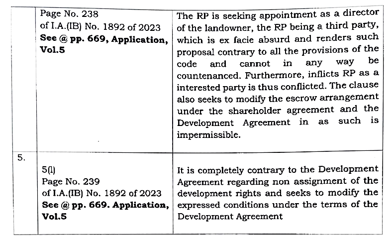 Exhibit reproduced from the original judgment