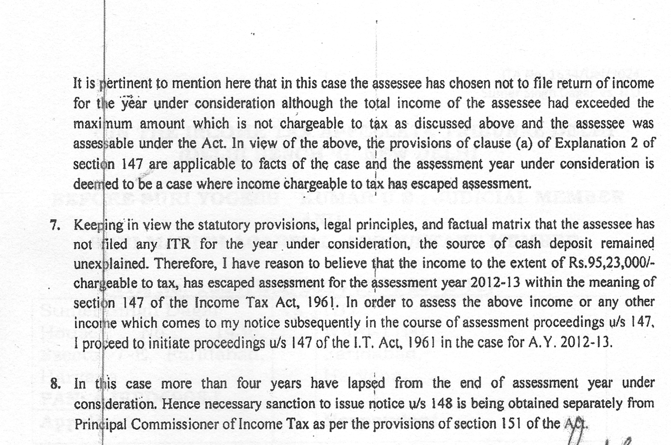 Exhibit reproduced from the original judgment