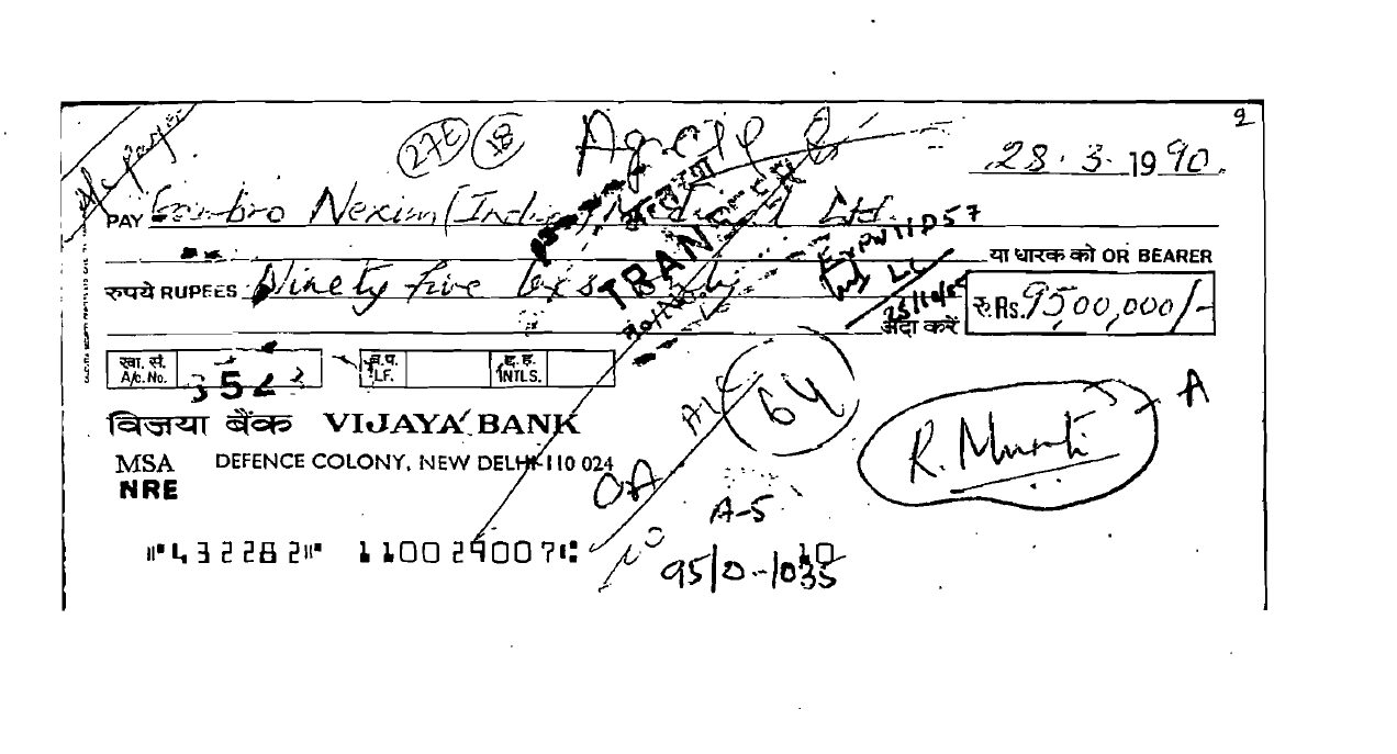 Exhibit reproduced from the original judgment