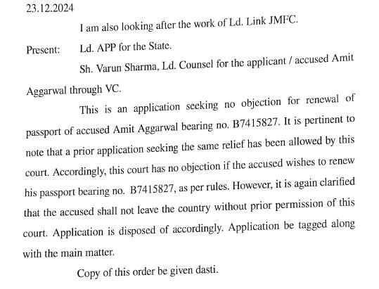 Exhibit reproduced from the original judgment