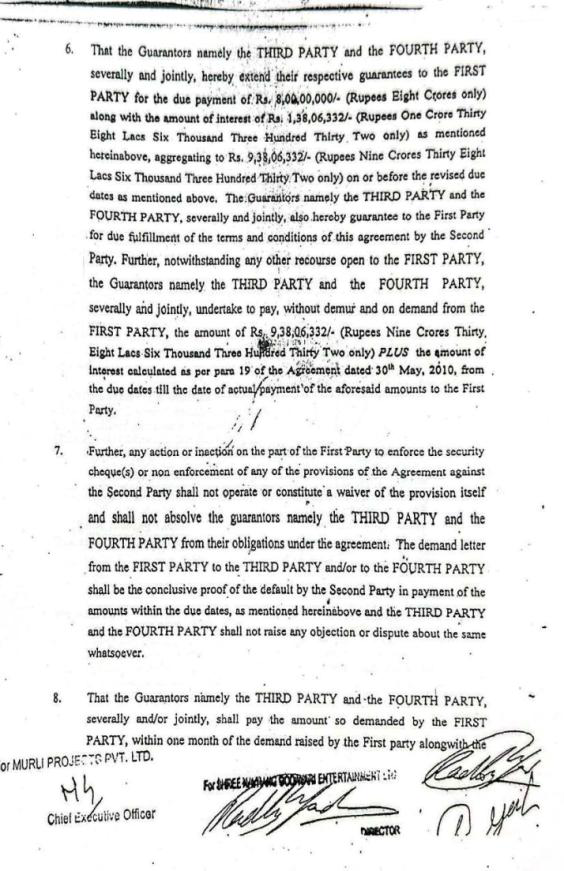 Exhibit reproduced from the original judgment