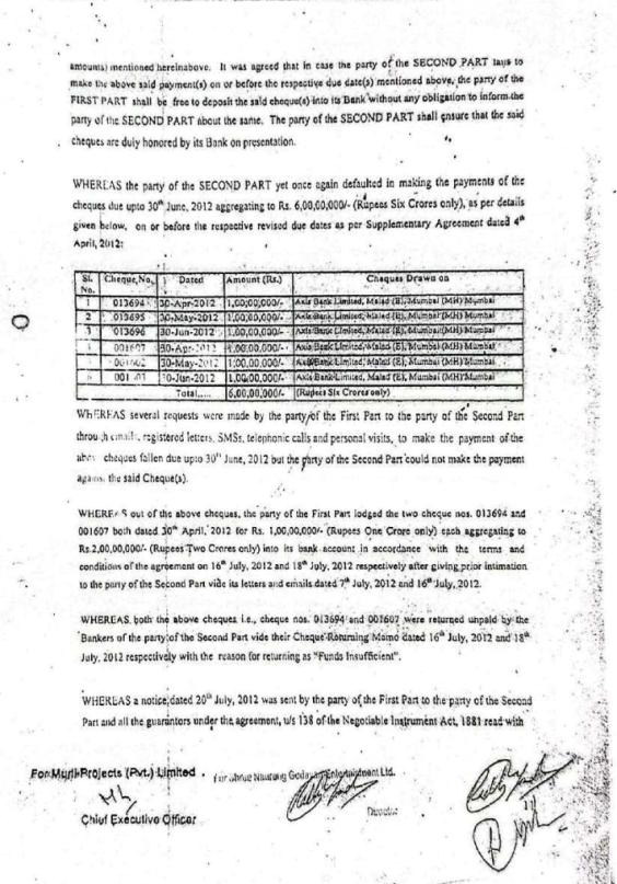 Exhibit reproduced from the original judgment