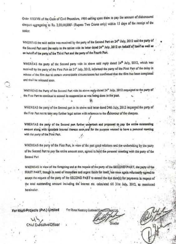 Exhibit reproduced from the original judgment