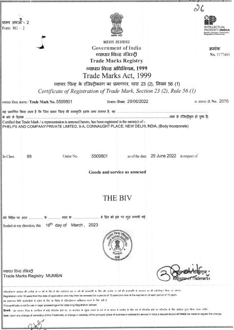 Exhibit reproduced from the original judgment